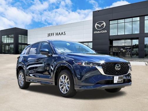 Deep Crystal Blue Mica 2025 Mazda CX-5 2.5 S Preferred Package