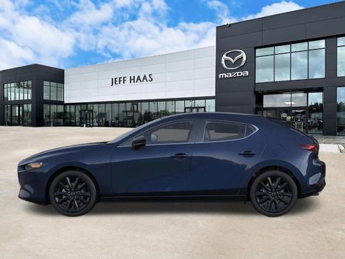 Deep Crystal Blue Mica 2026 Mazda Mazda3 FWD w/Select Package