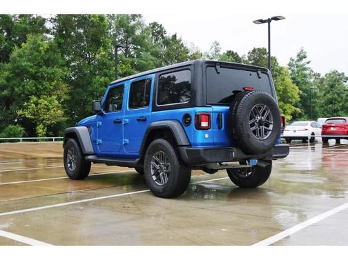 Hydro Blue Pearlcoat 2025 Jeep Wrangler Sport