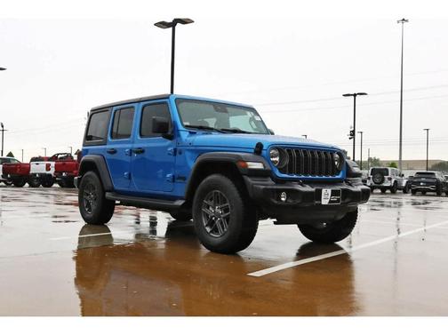 Hydro Blue Pearlcoat 2025 Jeep Wrangler Sport