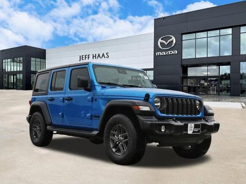 Hydro Blue Pearlcoat 2025 Jeep Wrangler Sport