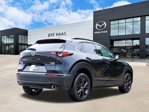 Jet Black Mica 2025 Mazda CX-30 2.5 Turbo Premium Plus Package