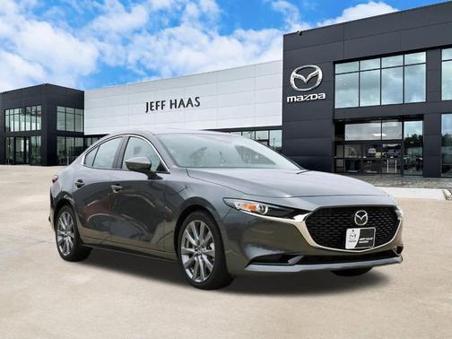 Machine Gray Metallic 2025 Mazda Mazda3 FWD w/Preferred Package