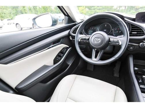 Machine Gray Metallic 2025 Mazda Mazda3 FWD w/Preferred Package