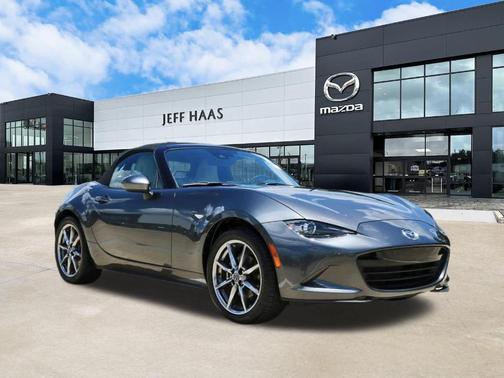 Machine Gray Metallic 2021 Mazda MX-5 Miata Grand Touring
