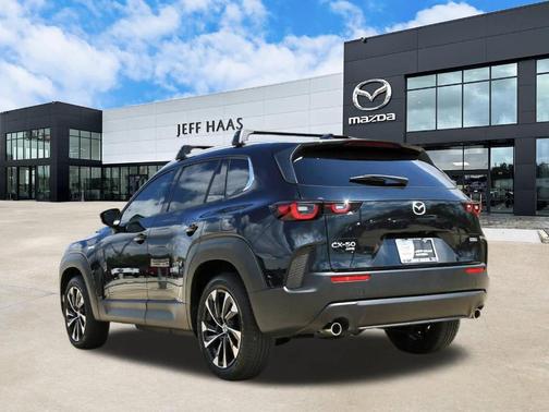 Jet Black Mica 2025 Mazda CX-50 Hybrid PREMIUM PLUS PACKAGE