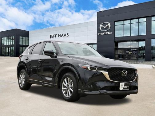 Jet Black Mica 2025 Mazda CX-5 2.5 S Preferred Package