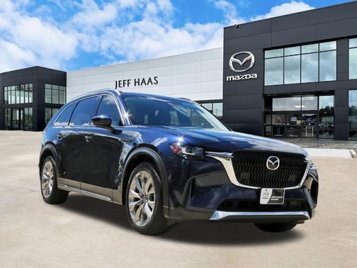 Deep Crystal Blue Mica 2024 Mazda CX-90 Premium