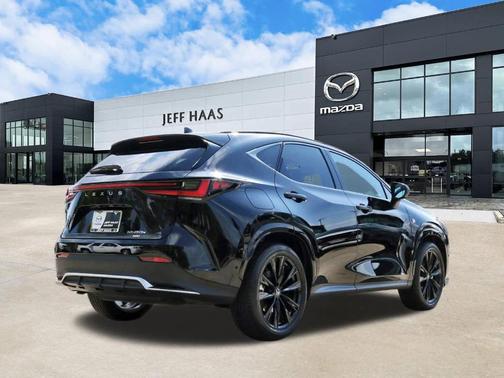 Obsidian Black 2025 Lexus NX 450h+ F SPORT Handling
