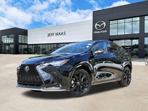 Obsidian Black 2025 Lexus NX 450h+ F SPORT Handling