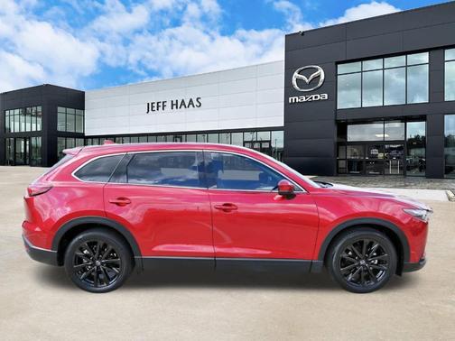 Soul Red Crystal Metallic 2023 Mazda CX-9 Touring Plus