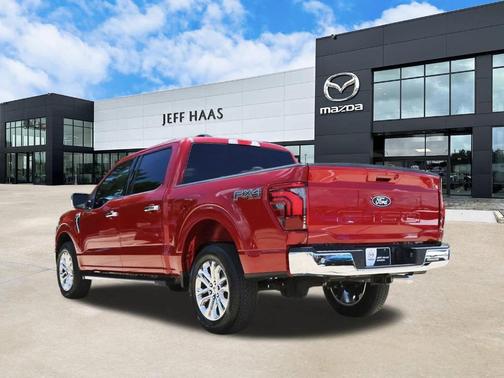 Rapid Red Metallic Tinted Clearcoat 2025 Ford F-150 Lariat