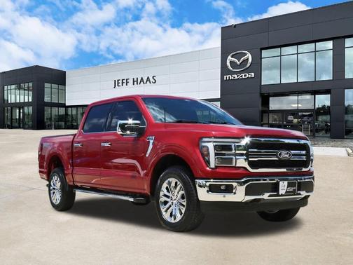 Rapid Red Metallic Tinted Clearcoat 2025 Ford F-150 Lariat