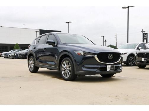 Deep Crystal Blue Mica 2021 Mazda CX-5 Grand Touring Reserve