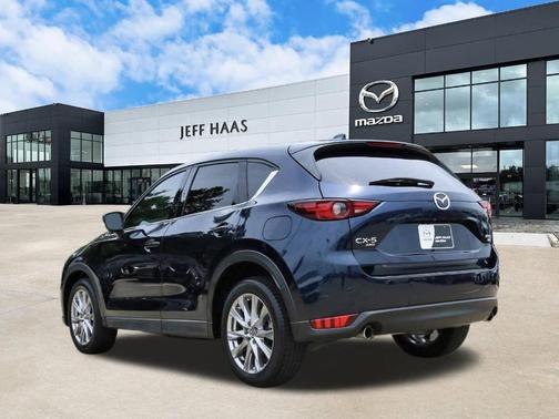 Deep Crystal Blue Mica 2021 Mazda CX-5 Grand Touring Reserve