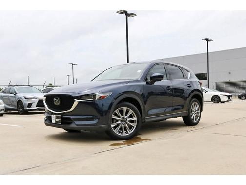 Deep Crystal Blue Mica 2021 Mazda CX-5 Grand Touring Reserve