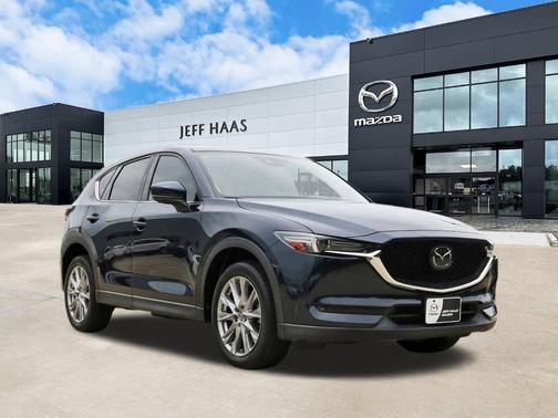 Deep Crystal Blue Mica 2021 Mazda CX-5 Grand Touring Reserve