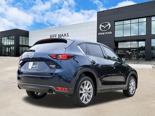 Deep Crystal Blue Mica 2021 Mazda CX-5 Grand Touring Reserve