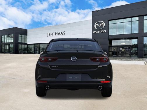 Jet Black Mica 2026 Mazda Mazda3 FWD w/Preferred Package