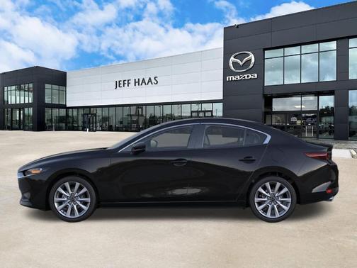 Jet Black Mica 2026 Mazda Mazda3 FWD w/Preferred Package
