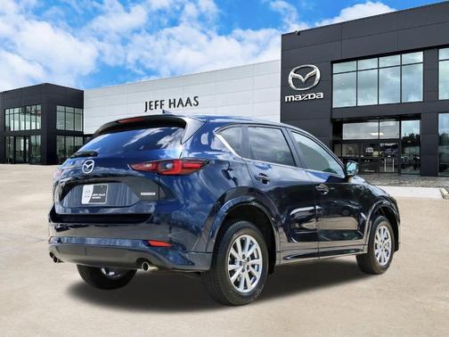 Deep Crystal Blue Mica 2025 Mazda CX-5 2.5 S Preferred Package