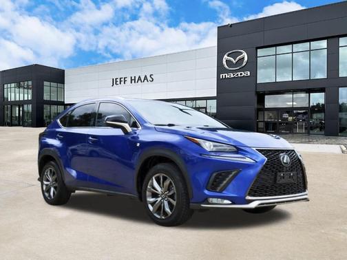 Ultrasonic Blue Mica 2021 Lexus NX 300 F Sport