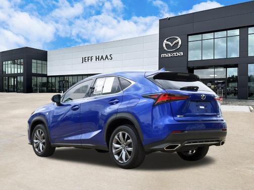 Ultrasonic Blue Mica 2021 Lexus NX 300 F Sport