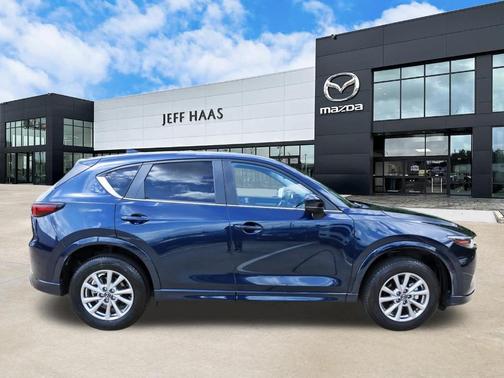 Deep Crystal Blue Mica 2025 Mazda CX-5 2.5 S Preferred Package