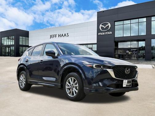 Deep Crystal Blue Mica 2025 Mazda CX-5 2.5 S Preferred Package