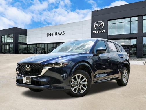 Deep Crystal Blue Mica 2025 Mazda CX-5 2.5 S Preferred Package