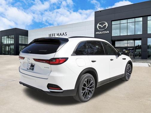 Rhodium White Premium 2025 Mazda CX-70 PHEV Premium Plus Package