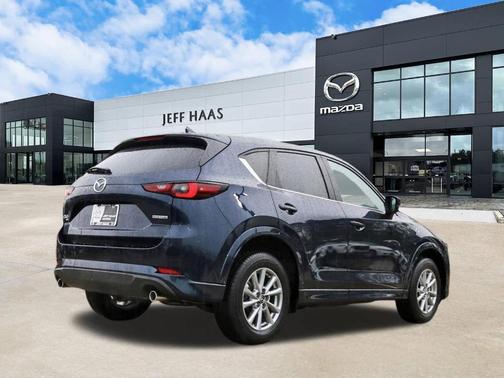 Deep Crystal Blue Mica 2025 Mazda CX-5 Preferred