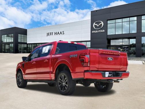 Rapid Red Metallic Tinted Clearcoat 2025 Ford F-150 Platinum