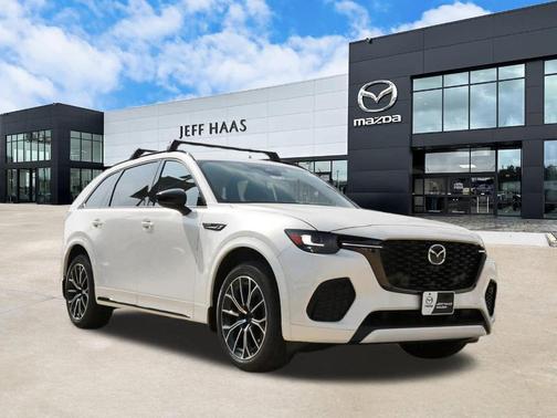 Rhodium White Premium 2026 Mazda CX-70 3.3 TURBO S PREMIUM