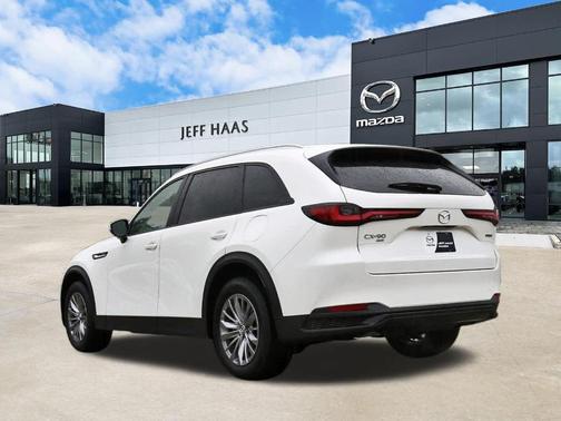 Rhodium White Premium 2025 Mazda CX-90 SE