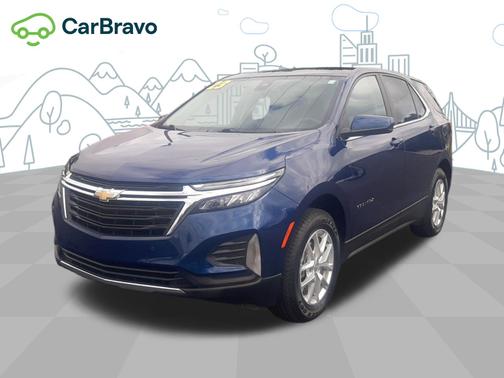Blue Glow Metallic 2023 Chevrolet Equinox LT