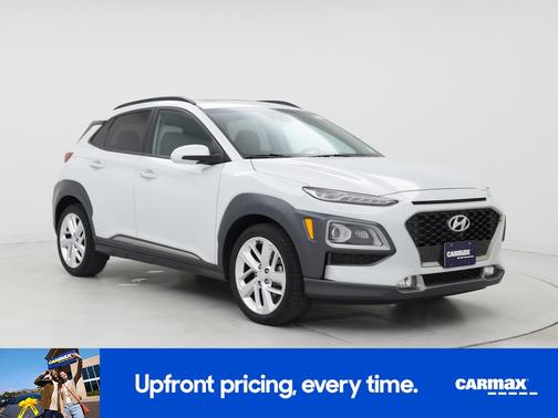 White 2020 Hyundai KONA Limited