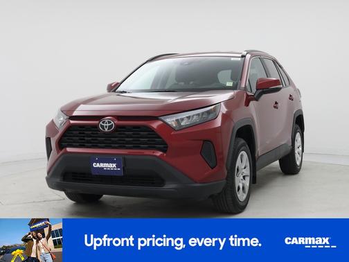 Red 2020 Toyota RAV4 LE