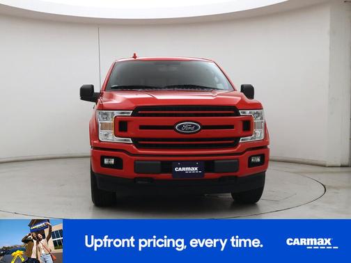 Red 2018 Ford F-150 XLT