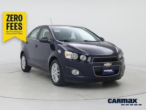 Blue 2015 Chevrolet Sonic LT
