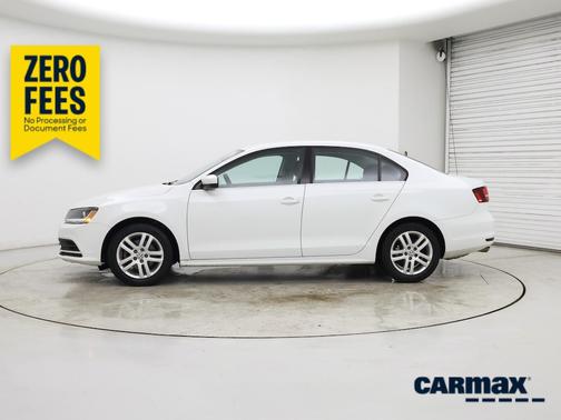 White 2017 Volkswagen Jetta S