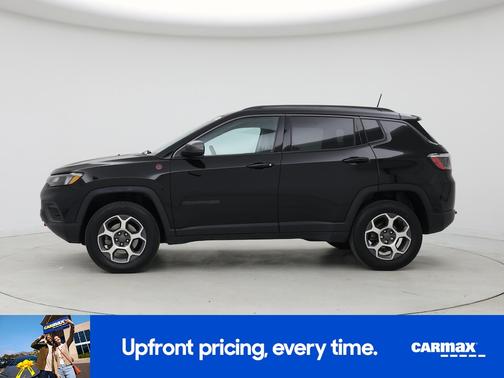 Black 2022 Jeep Compass Trailhawk