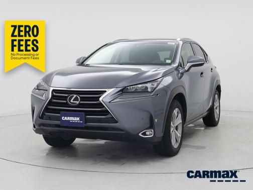 Gray 2017 Lexus NX 200t