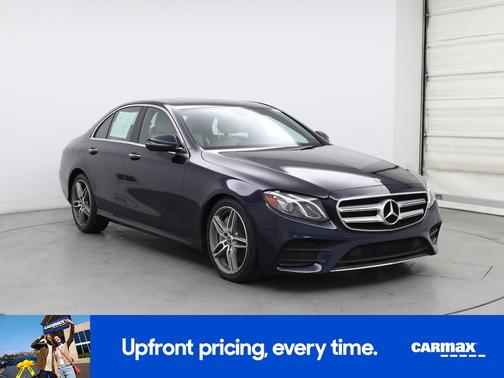 Blue 2018 Mercedes-Benz E-Class
