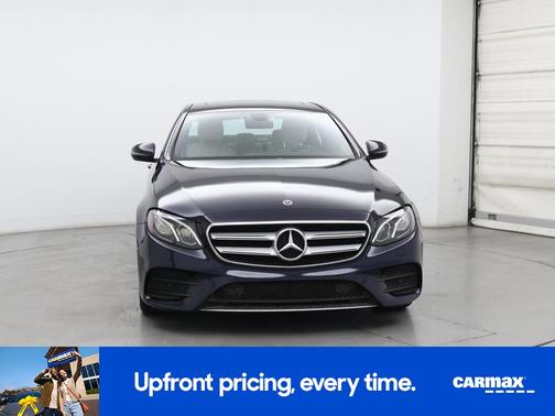 Blue 2018 Mercedes-Benz E-Class