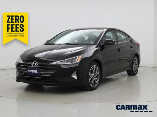 Black 2020 Hyundai ELANTRA Limited
