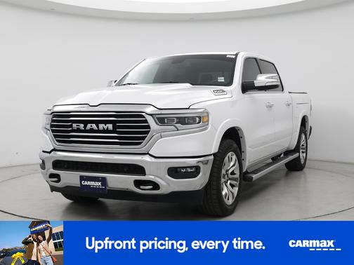 White 2019 RAM 1500 Laramie Longhorn
