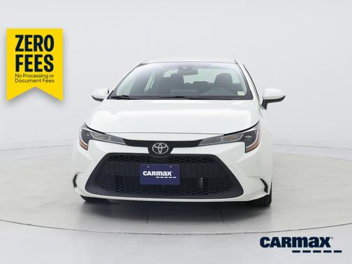 White 2021 Toyota Corolla LE