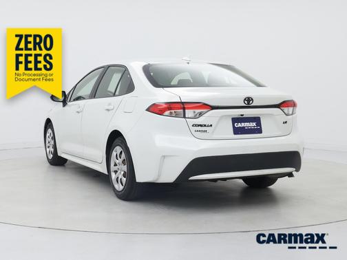 White 2021 Toyota Corolla LE