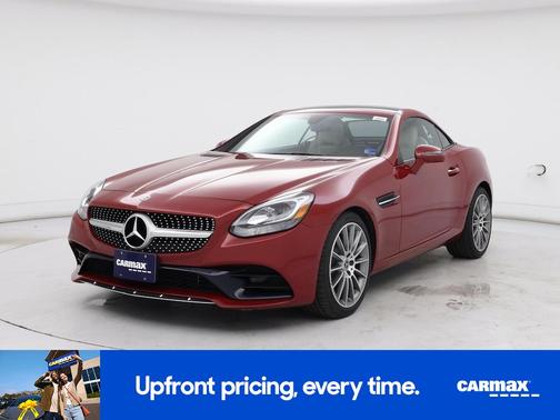 Red 2020 Mercedes-Benz SLC 300